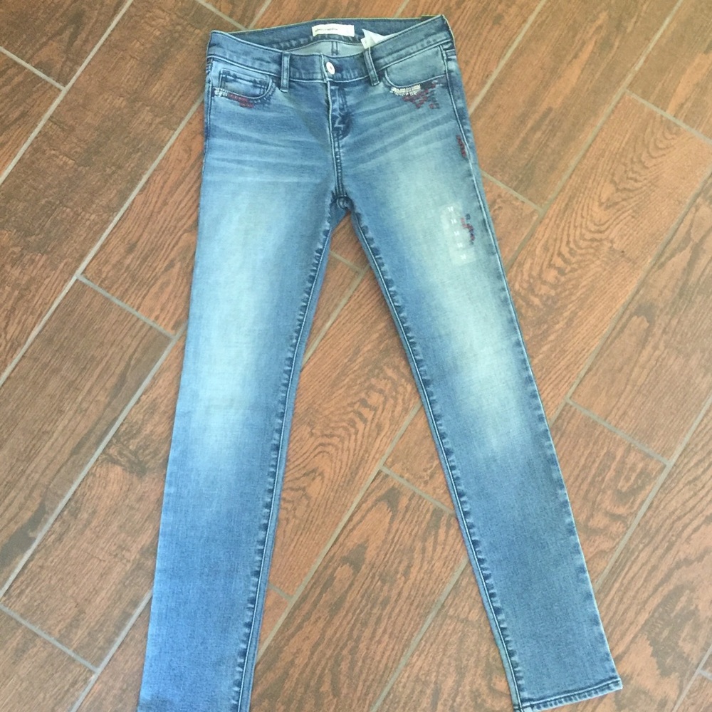Abercrombie A&F Skinny with Embroidery